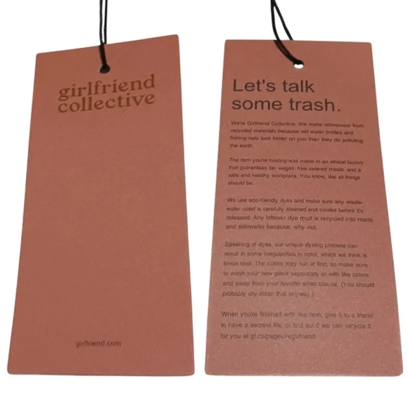 Girlfriend Collective Bianca One Shoulder Bra - Picture 5 of 6